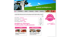 Desktop Screenshot of fleischermeister-reifenstein.de